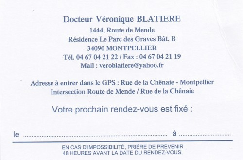 Blatière Véronique