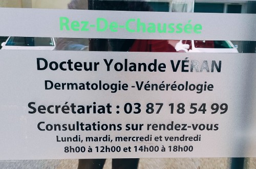 Dr Veran Yolande Dermatologue